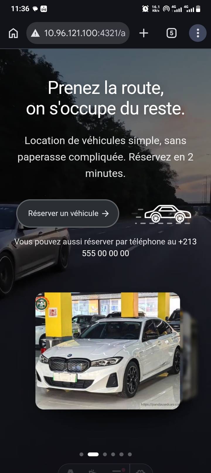 Capture mobile Agence de Location de Voitures